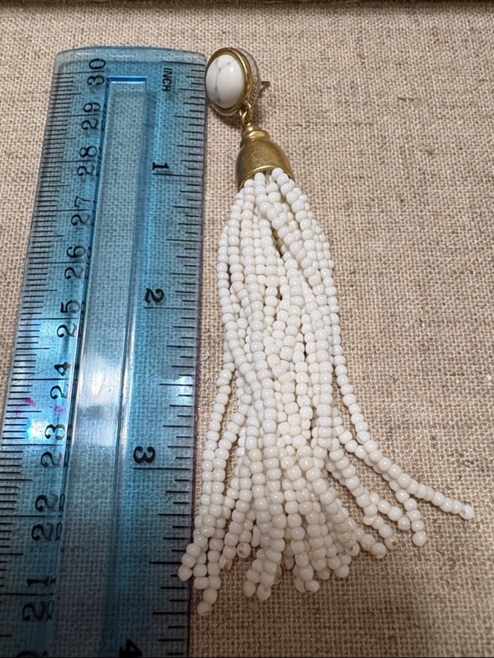 Stella & Dot Tassels Hoops, Dangles: Wardrobe of Three Statement Earrings - Picture 7 of 8